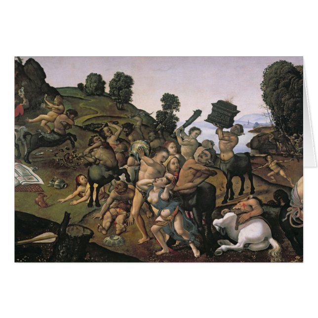 The Fight Between the Lapiths and the Centaurs (Front Horizontal)