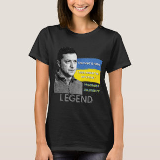 The Fight Is Here Ukraine President Zelensky Legen T-Shirt