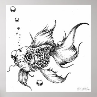 The Fighting Fish- Poster