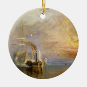 The Fighting Temeraire, 1839 Ceramic Tree Decoration