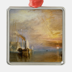 The Fighting Temeraire, 1839 Metal Tree Decoration