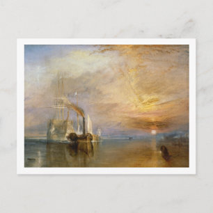 The Fighting Temeraire, 1839 Postcard