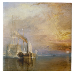The Fighting Temeraire, 1839 Tile