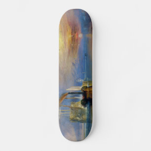 The Fighting Temeraire by J. M. W. Turner Skateboard