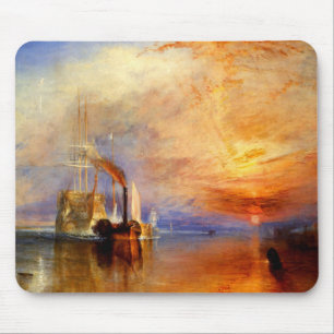 The Fighting Temeraire, J. M. W. Turner Mouse Pad