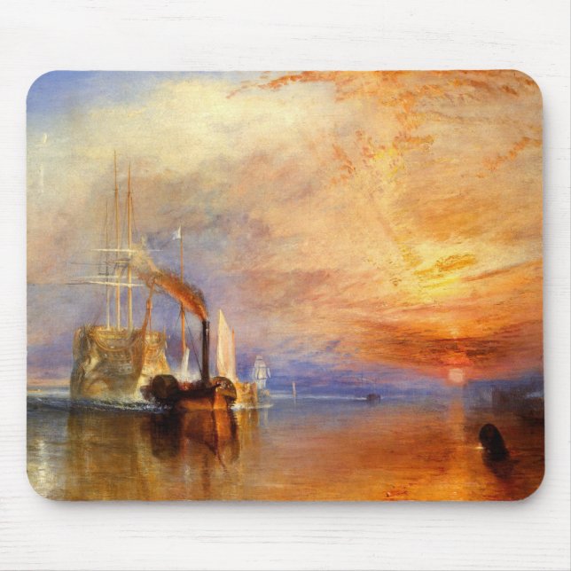 The Fighting Temeraire Mouse Pad (Front)