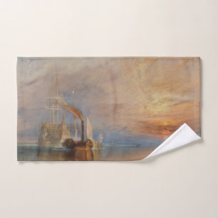 The Fighting Temeraire Turner Sunset Seascape Bath Towel Set