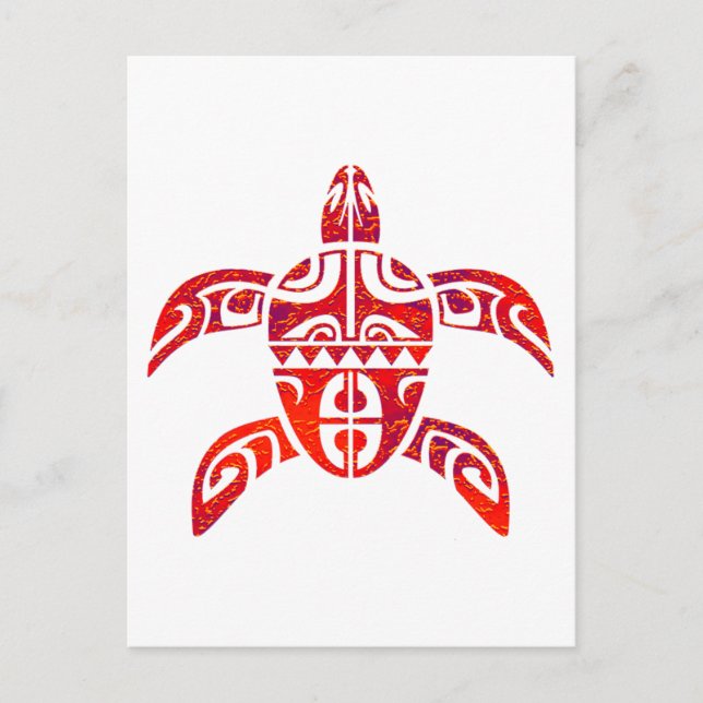 THE FIJIAN TURTLE POSTCARD (Front)