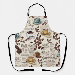 The Fika Swedish Coffee shop  Apron