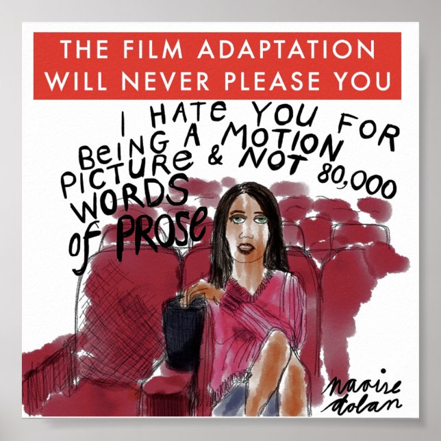 The Film of the Book Will Never Please You Poster (Front)