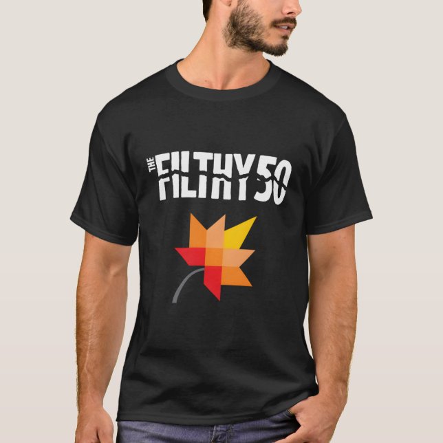 The Filthy 50 Leaf Peeg T-Shirt (Front)