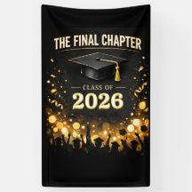 The Final Chapter Elegant Graduation Party
