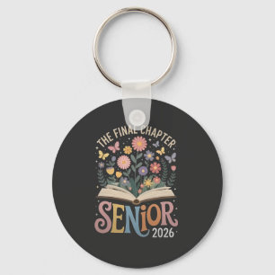 The Final Chapter Senior 2026 Graduation Blossom Key Ring