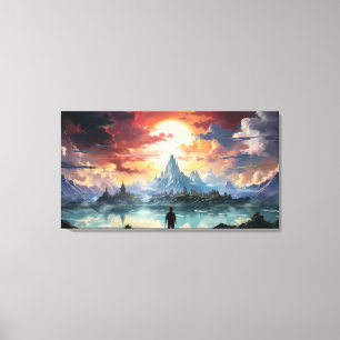 The Final Destination Reached Canvas Print