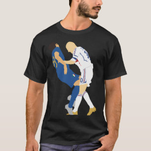 The Final Headbutt Zidane Iconic Materazzi 2006 Mi T-Shirt
