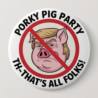 The Final Snort: Ending the Political Monopoly 10 Cm Round Badge