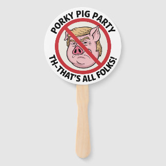 The Final Snort: Ending the Political Monopoly Hand Fan