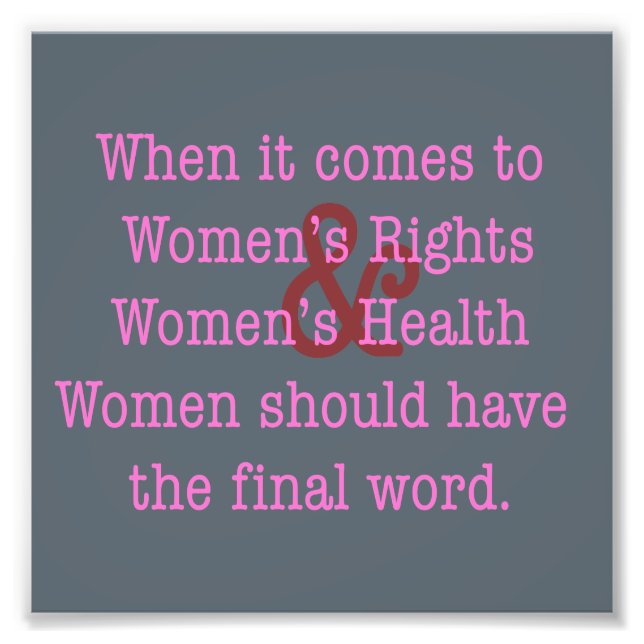 The Final Word (2017) Photo Print (Front)