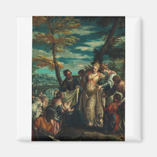The Finding of Moses by Veronese Fine Art Magnet