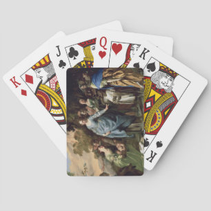 The Finding of Moses, c.1650-56 (oil on canvas) Playing Cards