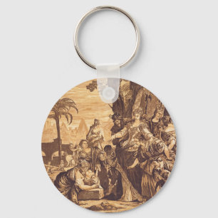The Finding of Moses from Book of Exodus Key Ring