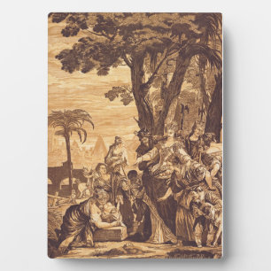 The Finding of Moses from Book of Exodus Plaque