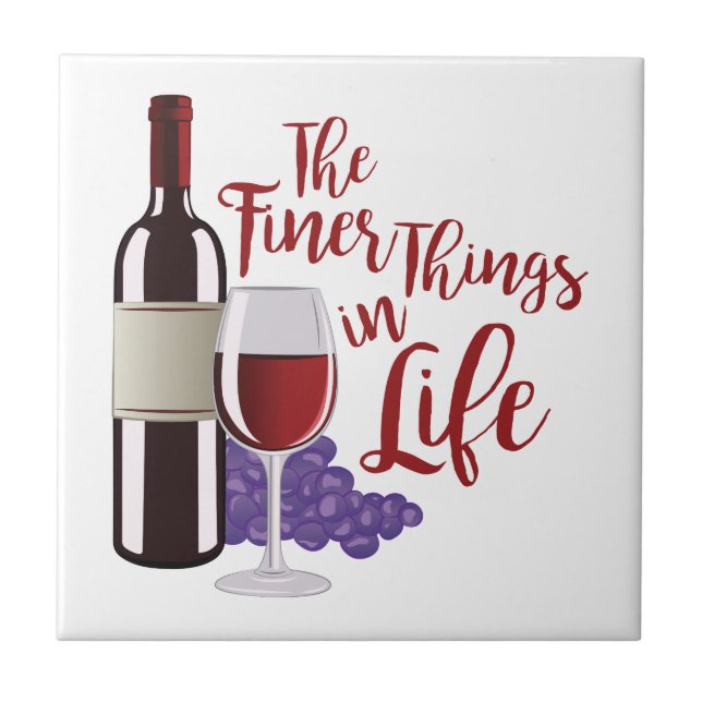 The Finer Things Tile (Front)