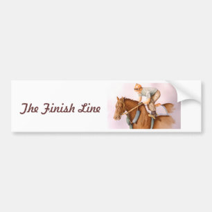 The Finish Line Bumper Sticker