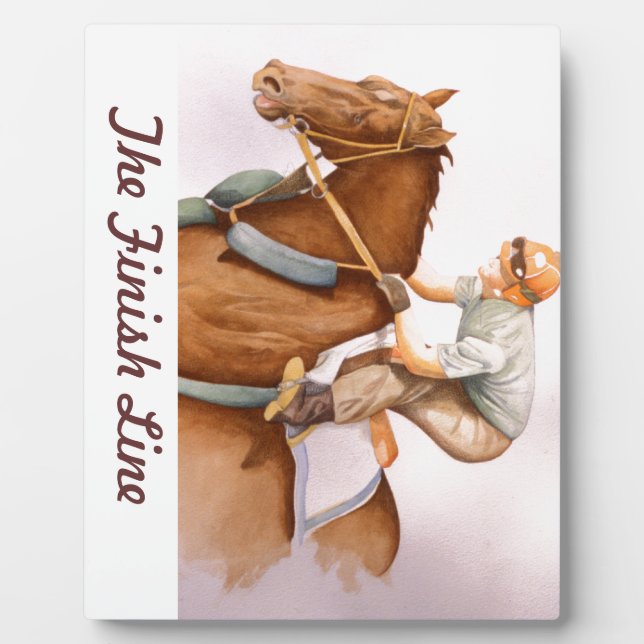 The Finish Line Plaque (Front)