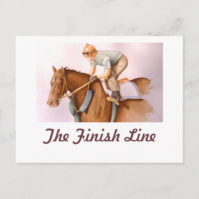 The Finish Line Postcard (Front)