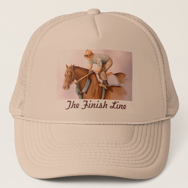 The Finish Line Trucker Hat (Front)