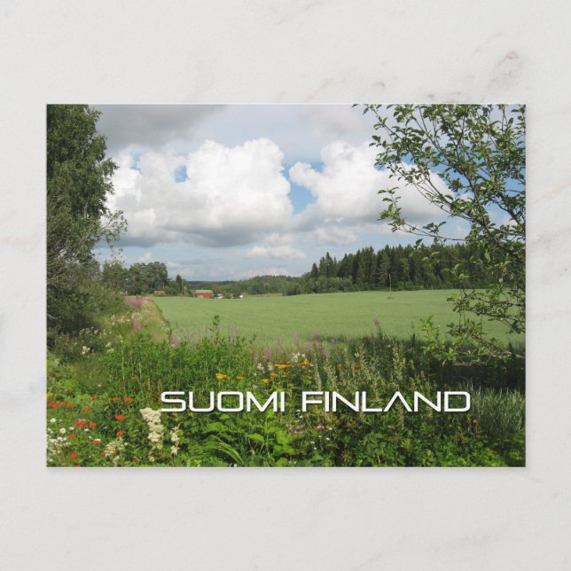 The Finnish Countryside Postcard (Front)
