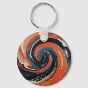 The Fire and Water Trap Key Ring