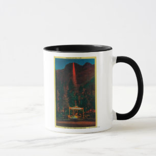 The Fire Fall from Glacier Point Mug