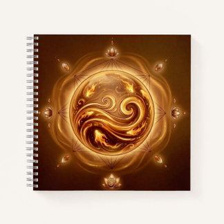 The Fire Oracle Orb Notebook