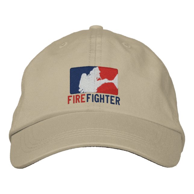 The Firefighter Custom Embroidery Embroidered Hat (Front)