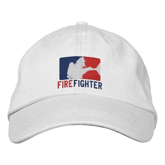 The Firefighter Custom Embroidery Embroidered Hat (Front)
