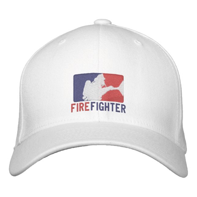The Firefighter Custom Embroidery Embroidered Hat (Front)