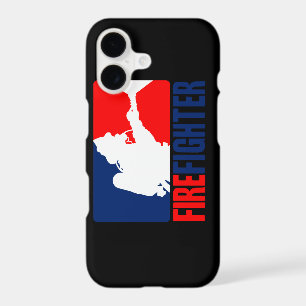 The Firefighter Vibrant Red and Blue