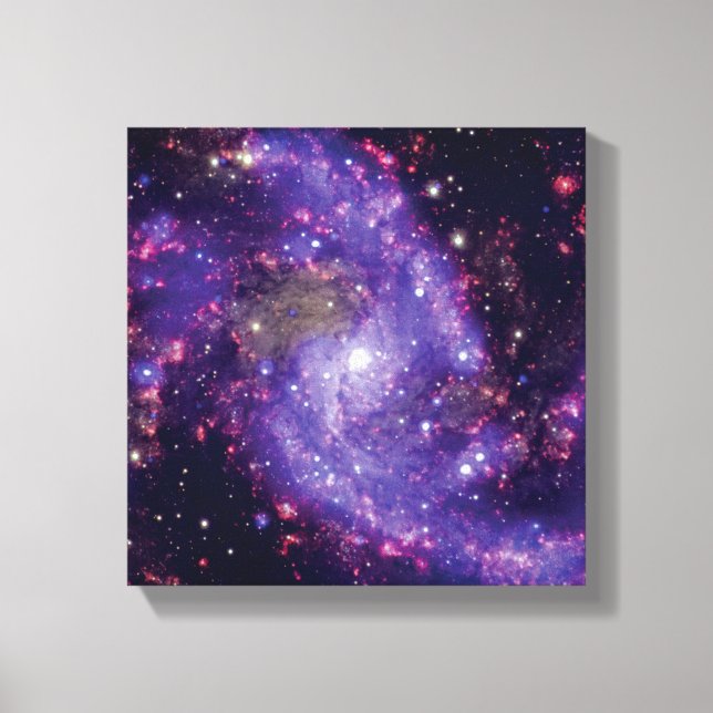 The Fireworks Galaxy Outer Space Photo Canvas Print (Front)