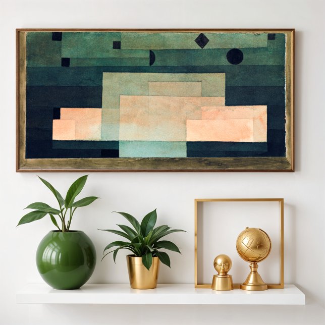 The Firmament Above the Temple (1922) by Paul Klee Poster (Creator Uploaded)