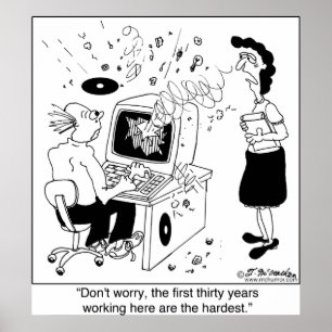 The First 30 Years Here Are the Hardest Poster