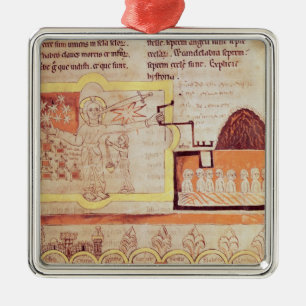 The First Appearance of the Son of Man Metal Tree Decoration