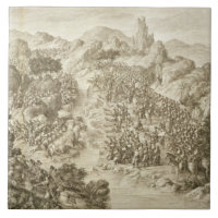 The First Battle between the Chinese Army and that
