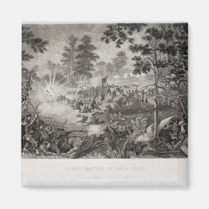 The First Battle of Bull Run Magnet
