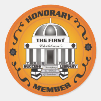 The First Children's Success Library Classic Round Sticker