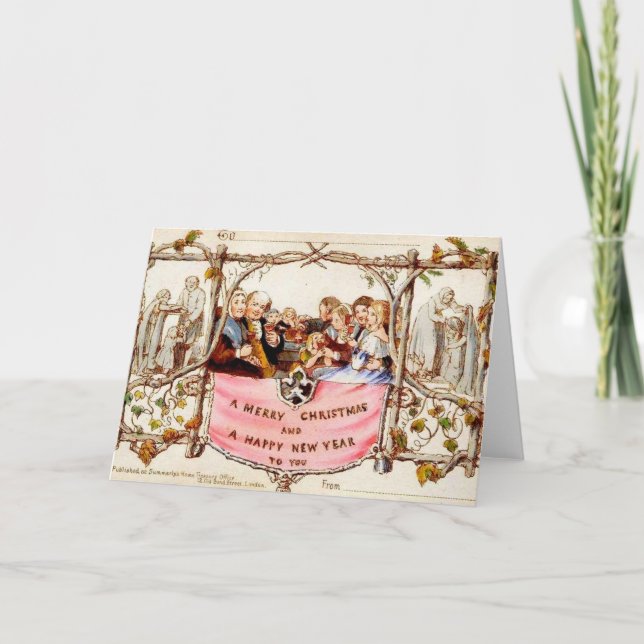 The First Christmas Card (Front)