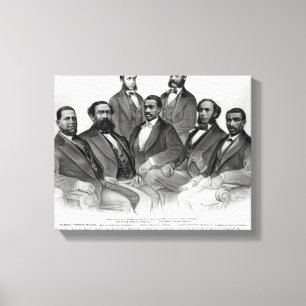 The First Coloured Senator and Representatives Canvas Print