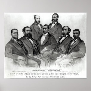 The First Coloured Senator and Representatives Poster