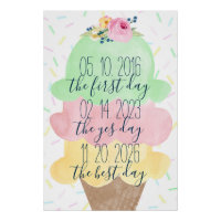 The First Day, Best Day, Yes Day Ice Cream Bridal